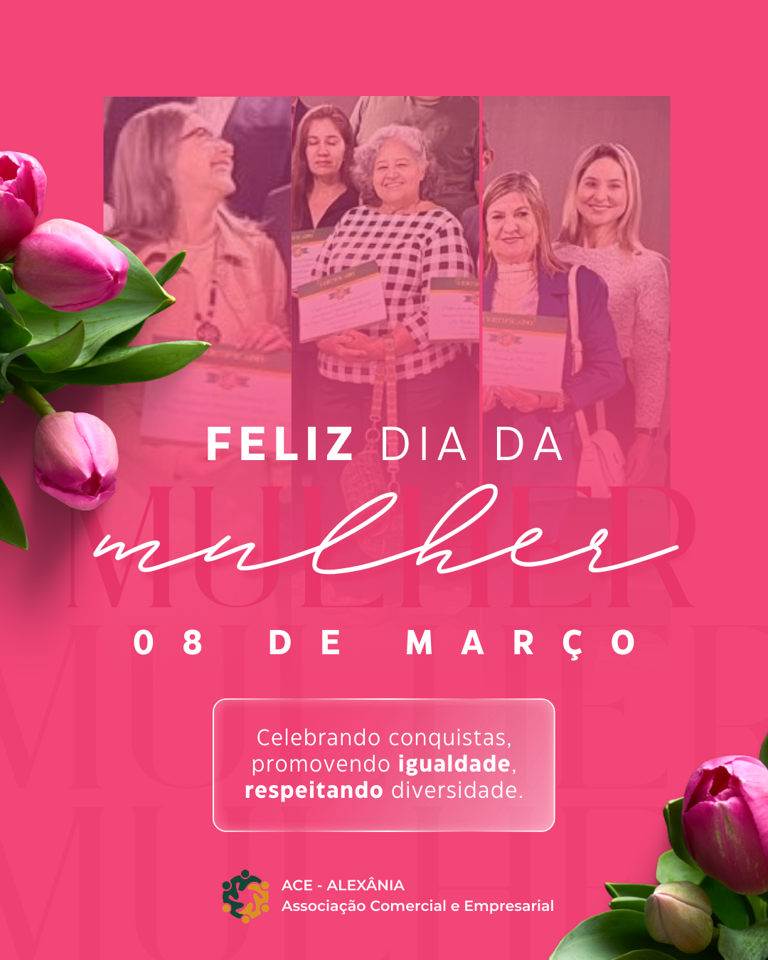 FELIZ DIA INTERNACIONAL DA MULHER - 2026